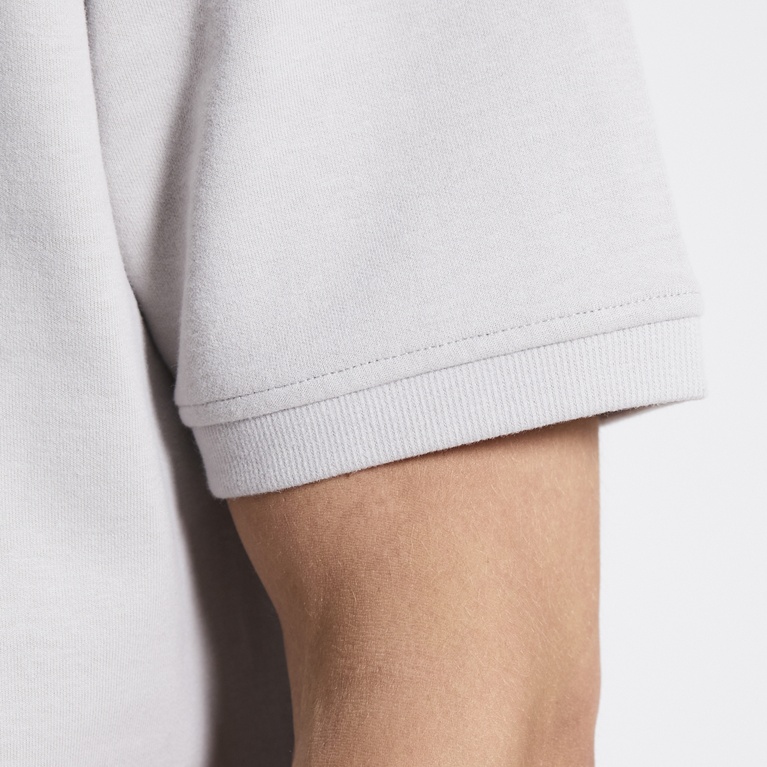 Boxy sweat tee "Gunnar" Light Beige